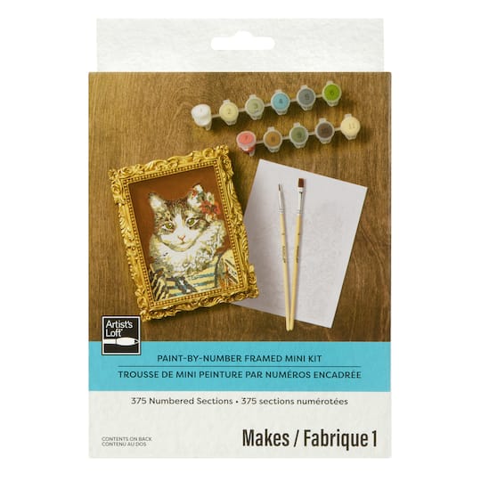 Royal Kitty Paint-by-Number Framed Mini by Artist's Loft®